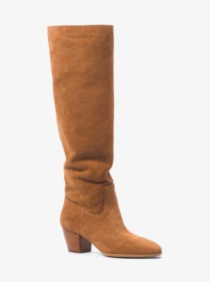 michael kors stiefel avery braun|Avery Suede Boot .